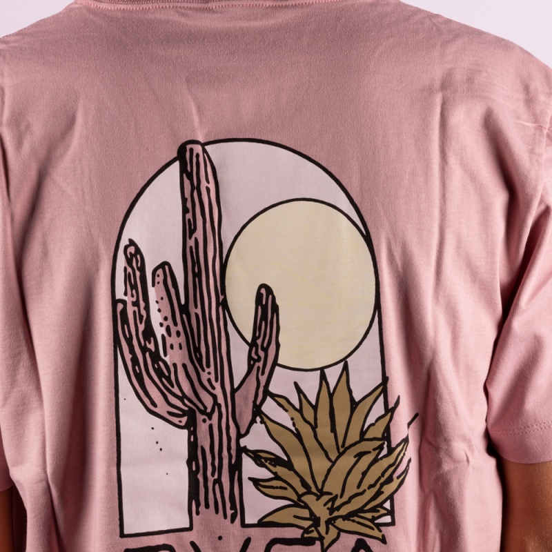 Camiseta RVCA Mojave Rosa